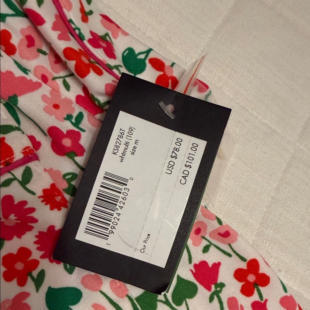 Kate Spade Floral pijamas - Picture 4 of 8